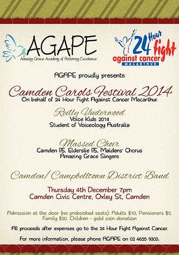 Camden Carols Festival 2014