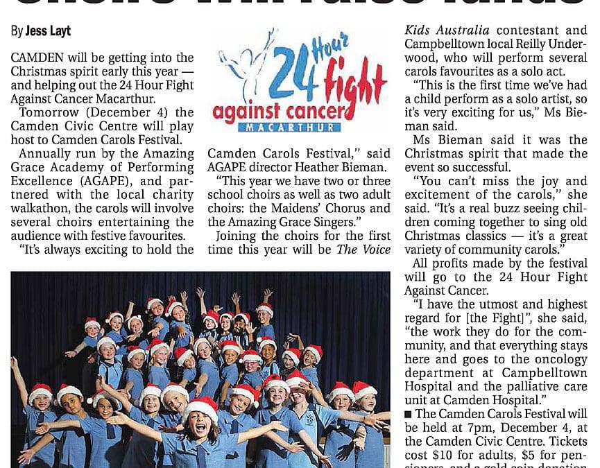 Choirs will raise funds