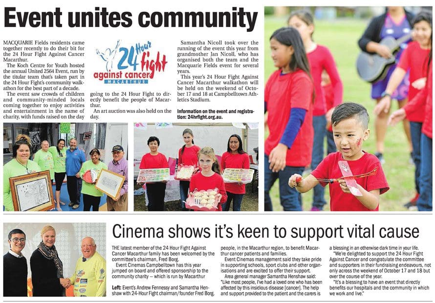 Event unites community