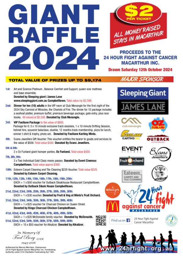 Giant Raffle 2024