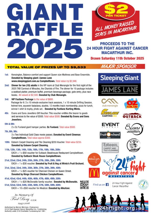Giant Raffle 2025